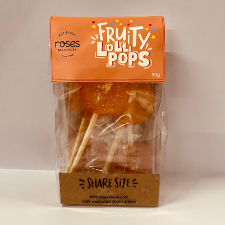 Fruity Lollipop - bag with 6 lollies, 90g