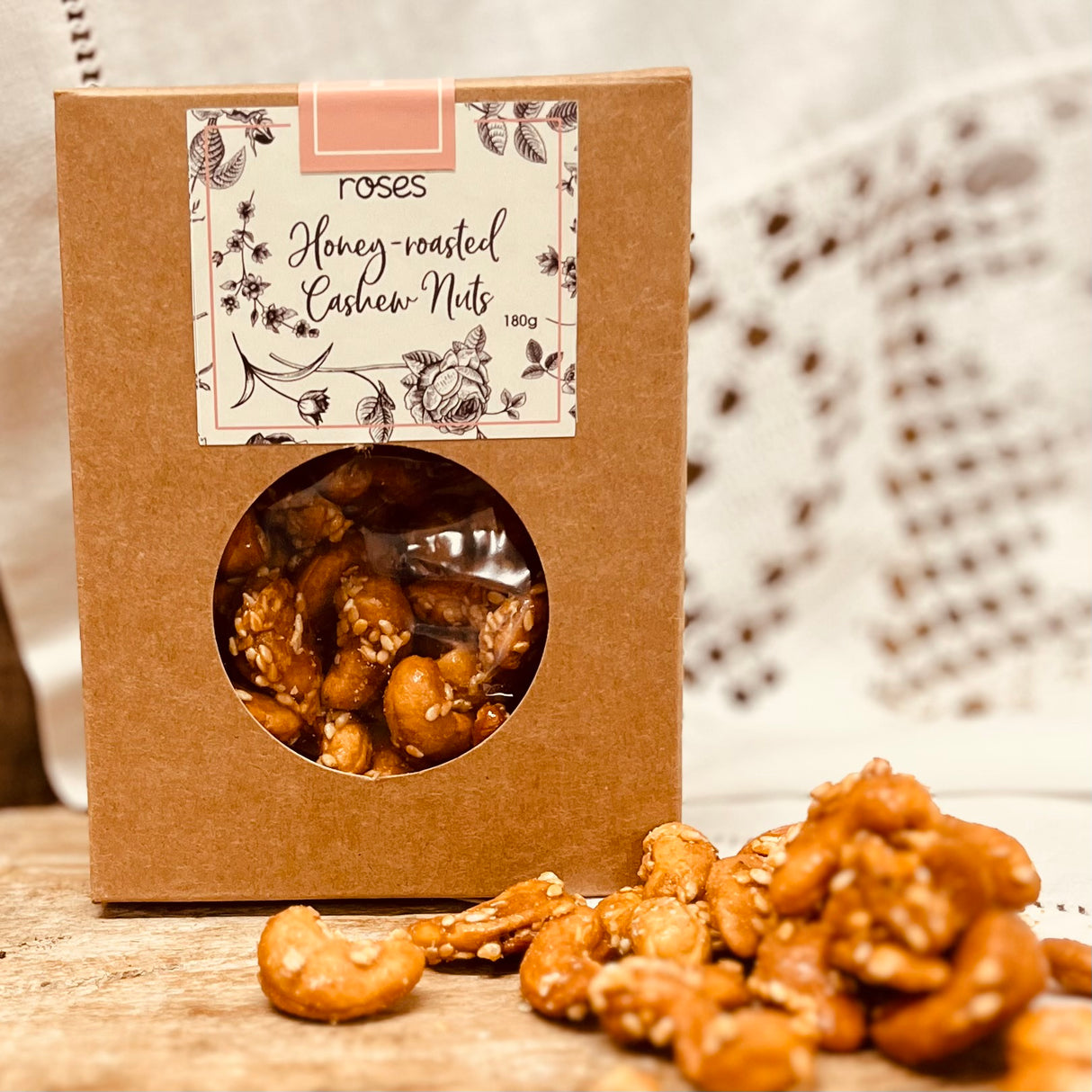 Honey-roasted Cashew Nuts 180g