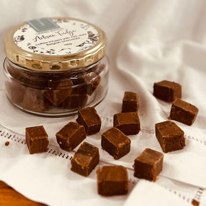 Limited Edition Coffee Fudge bites in a Jar