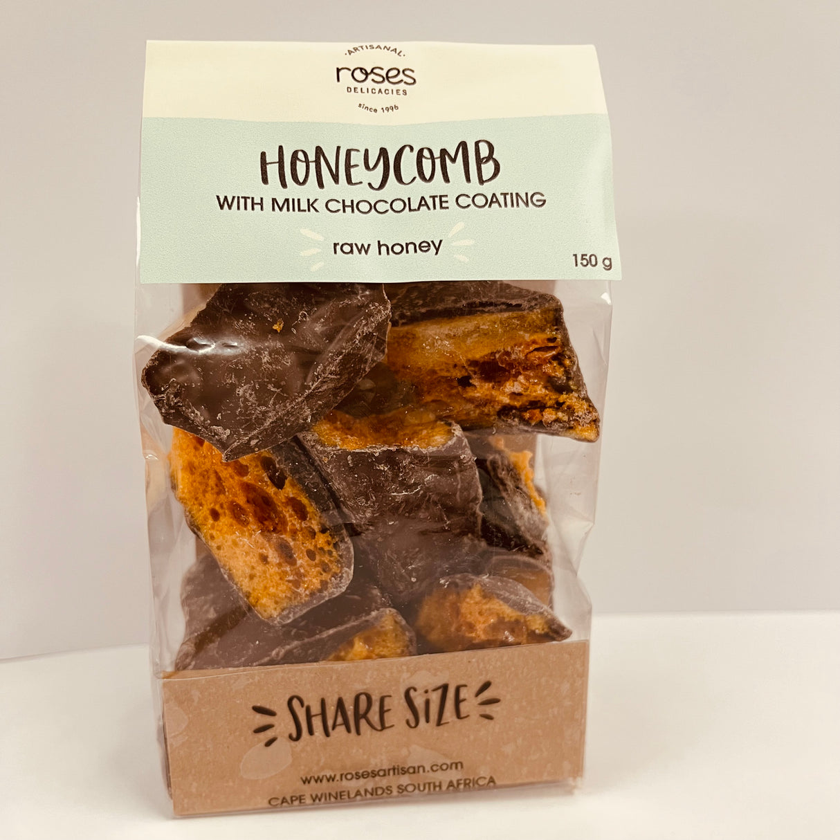 Honeycomb with Milk Coating