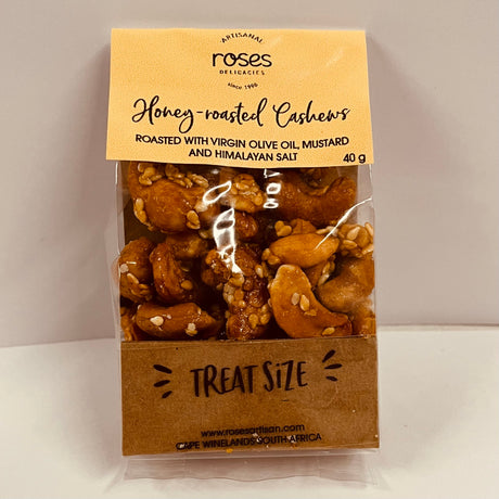 Honey-roasted Cashew Nuts 40g Treat Size