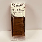 Almond Nougat Mini Bar with Milk Belgian Chocolate