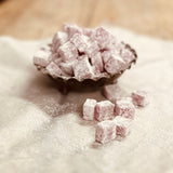 Rose Turkish Delight with Dusting - tiny bites, 75g