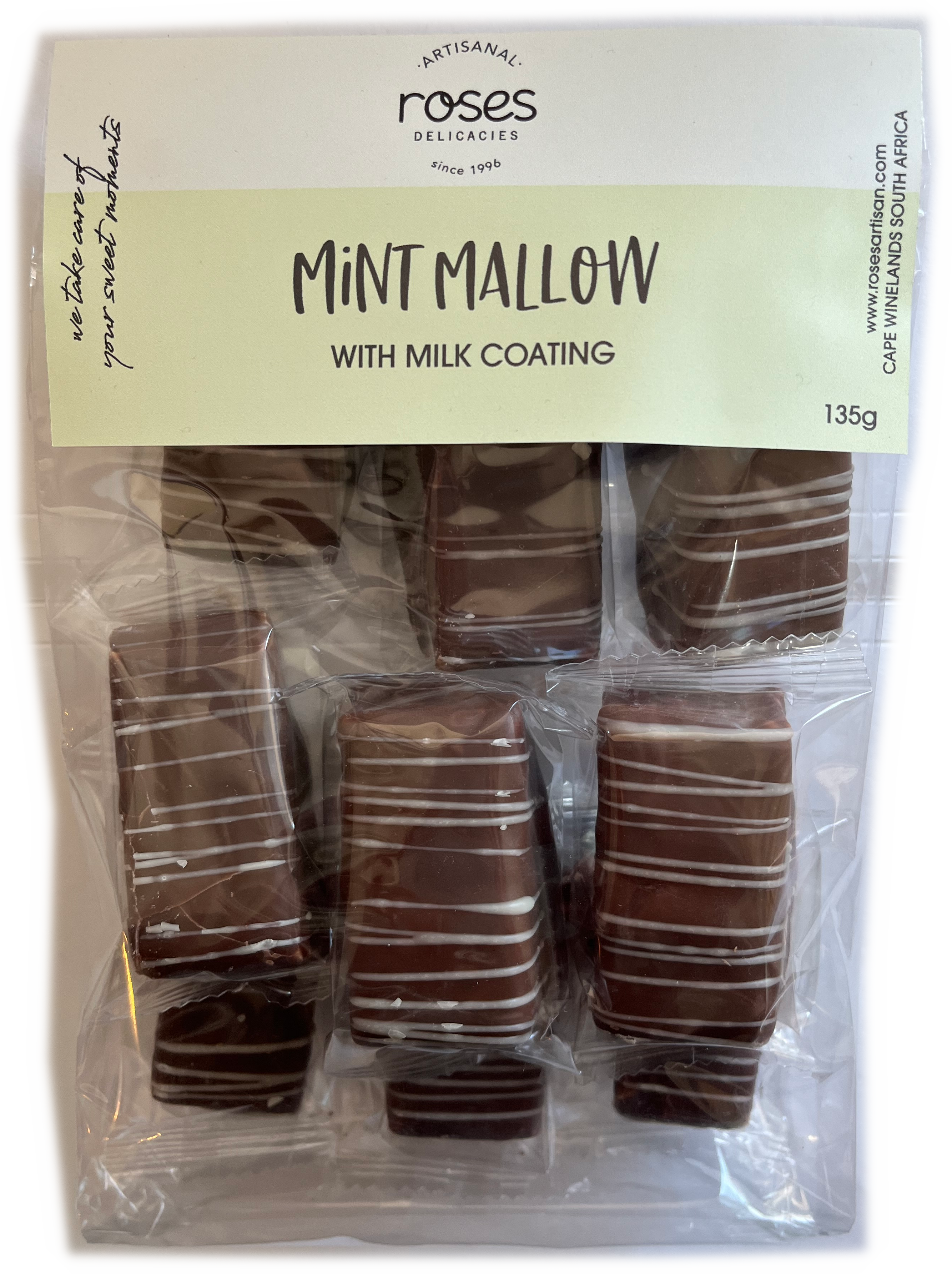 Mint Mallow in Milk Coating Bag 135g