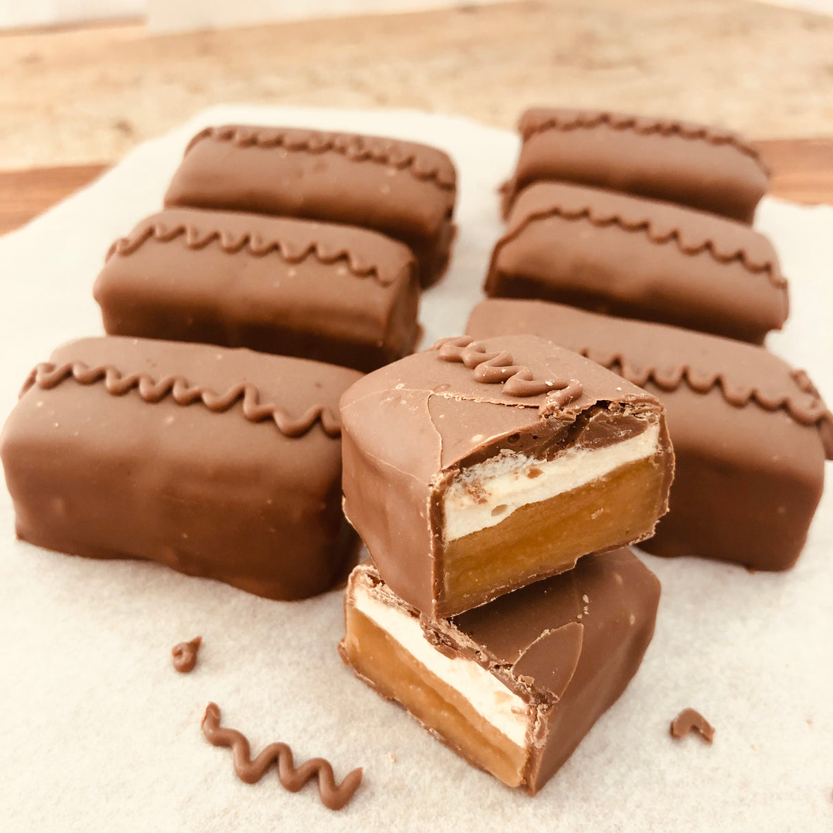 Salted Caramallow Mini Bar with Milk Chocolate