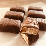 Almond Nougat Mini Bar with Milk Belgian Chocolate